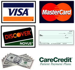 Forms of Payment Options Accepted
